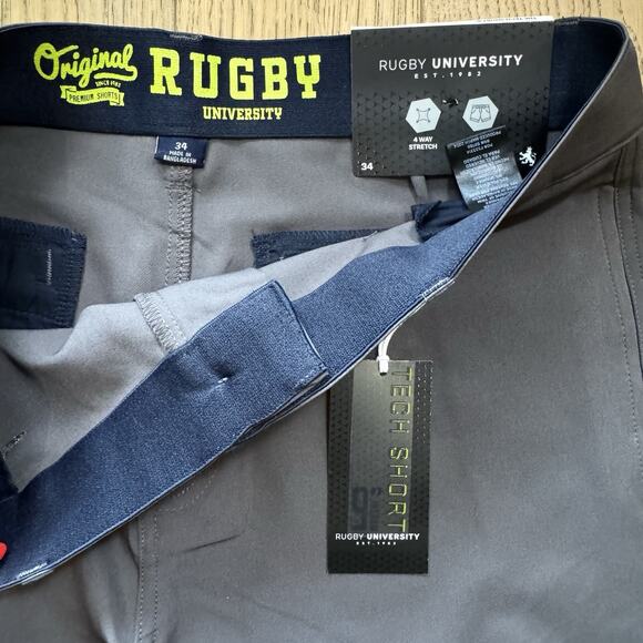 Men’s Gray City Shorts Stretch Woven Shorts NWT Size 34 - Picture 2 of 4